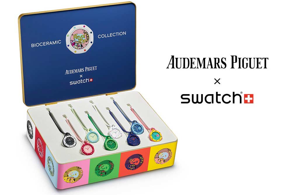 شلوغ‌ترین همکاری تاریخ ساعت‌سازی: Swatch x AP Royal Pop معرفی شد