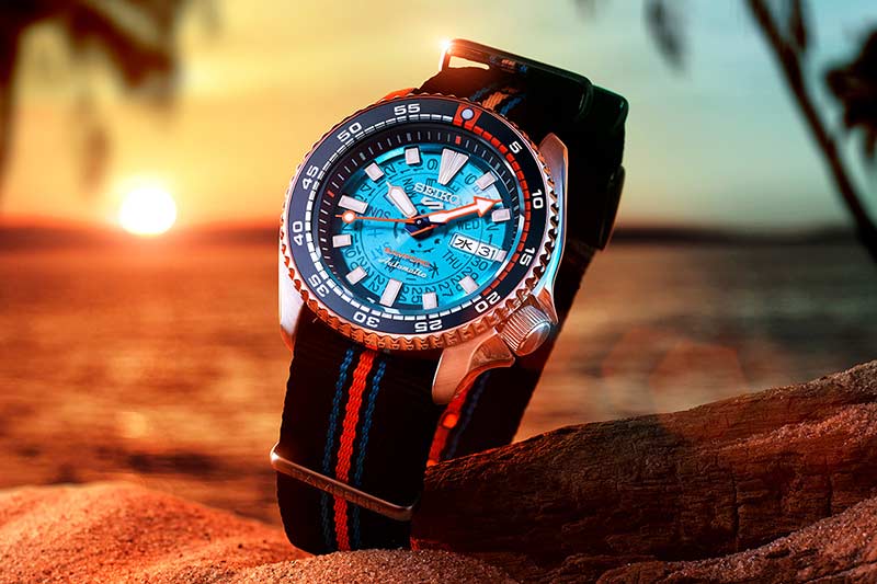 ساعت جدید سیکو و بامفورد؛ معرفی Seiko 5 Sports x Bamford Limited