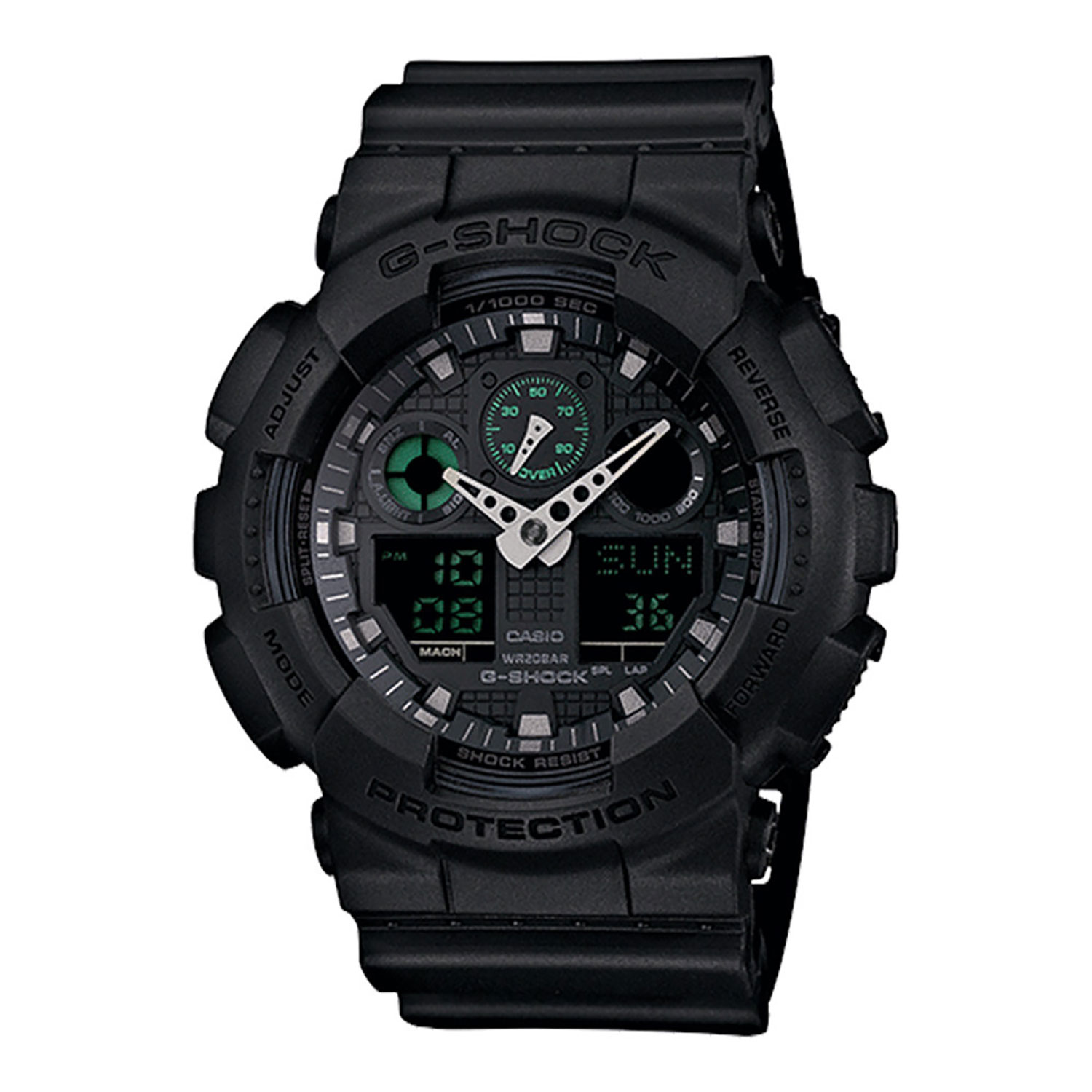 ساعت مردانه کاسیو G-SHOCK کد GA-100MB-1A