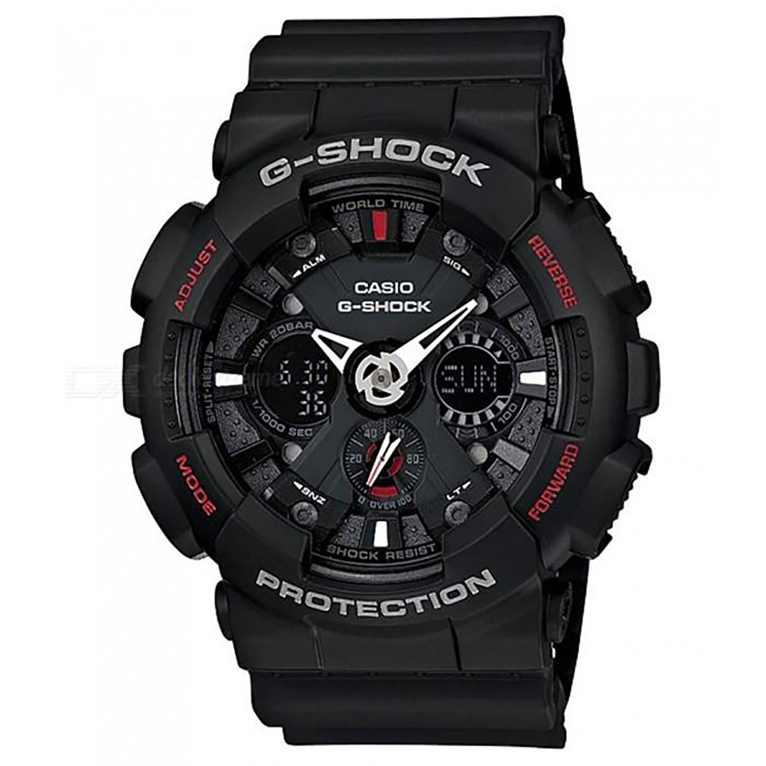 ساعت مردانه کاسیو G-SHOCK کد GA-120-1AH