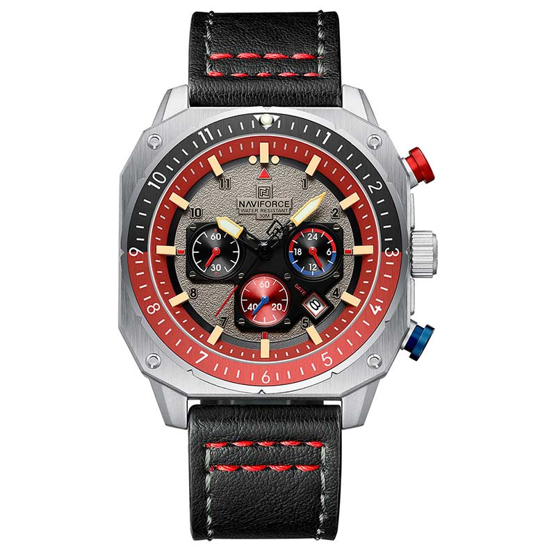 ساعت مردانه نیوی فورس NAVIFORCE کد 8057-SRB