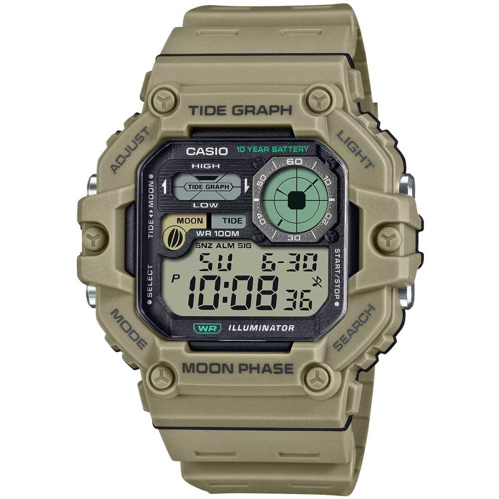 ساعت مچی مردانه کاسیو، زیرمجموعه Standard، کد WS-1700H-5AVDF