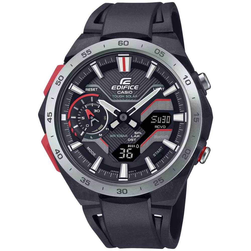 ساعت مچی مردانه کاسیو، زیرمجموعه EDIFICE، کد ECB-2200P-1ADF