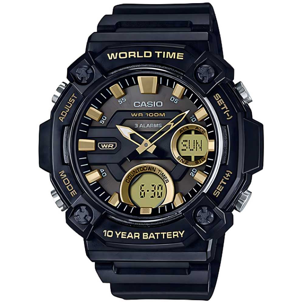 ساعت مچی مردانه کاسیو، زیرمجموعه Standard، کد AEQ-120W-9AVDF