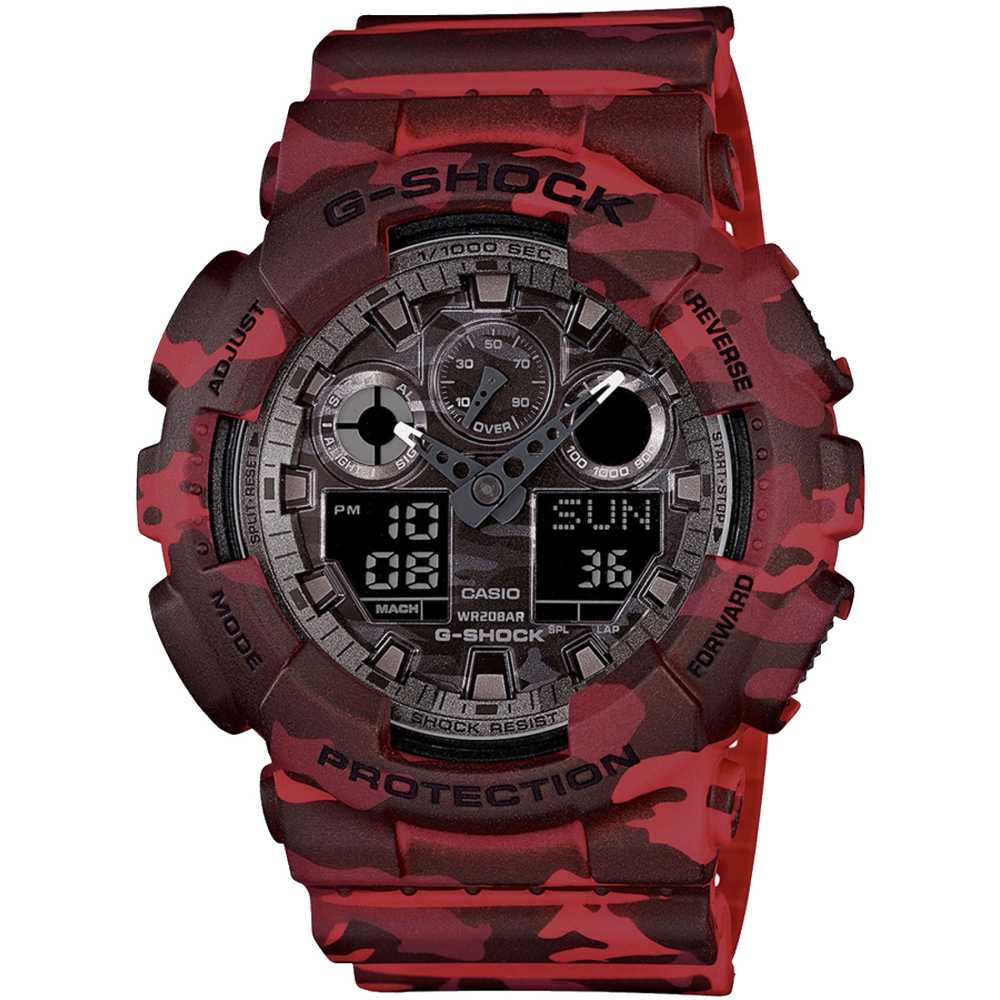 ساعت مچی مردانه کاسیو، زیرمجموعه G-Shock, کد GA-100CM-4ADR
