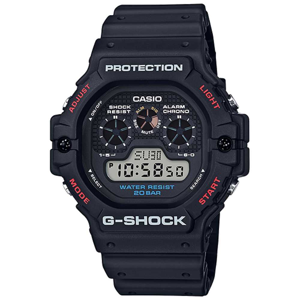 ساعت مچی مردانه کاسیو ، زیرمجموعه G-Shock, کد DW-5900-1DR