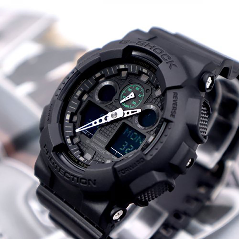 ساعت مردانه کاسیو G-SHOCK کد GA-100MB-1A