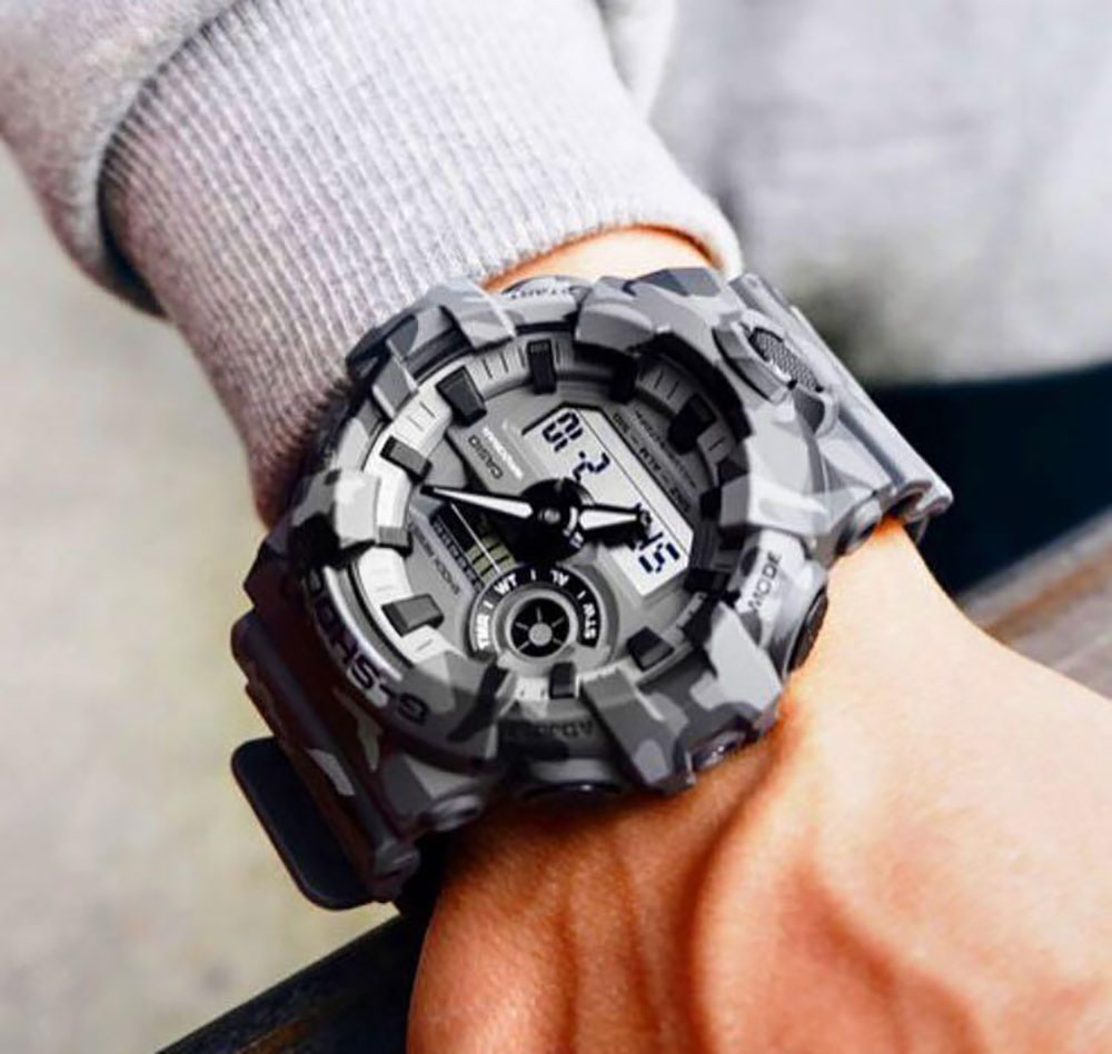 ساعت مردانه کاسیو G-SHOCK کد GA-700CM-8A