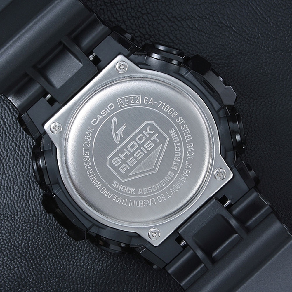 ساعت مردانه کاسیو G-SHOCK کد GA-710GB-1A