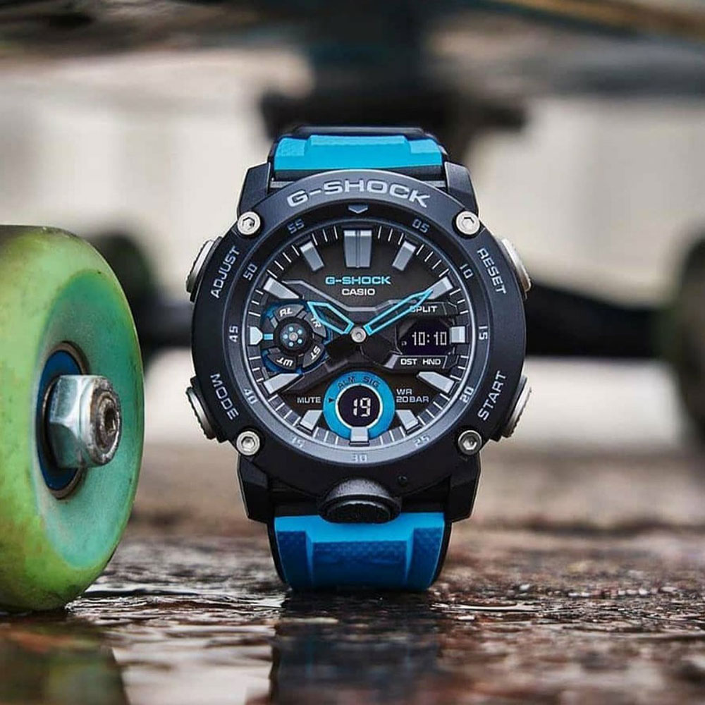 ساعت مردانه کاسیو G-SHOCK کد GA-2000-1A2DR
