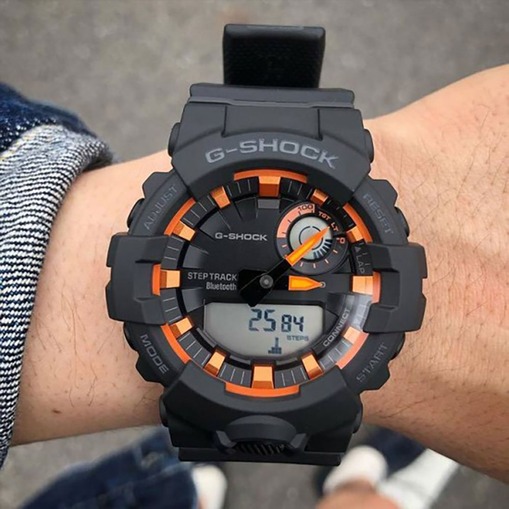 ساعت مردانه کاسیو G-SHOCK کد GBA-800SF-1ADR