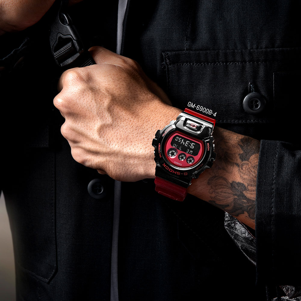 ساعت مردانه کاسیو G-SHOCK کد GM-6900B-4DR
