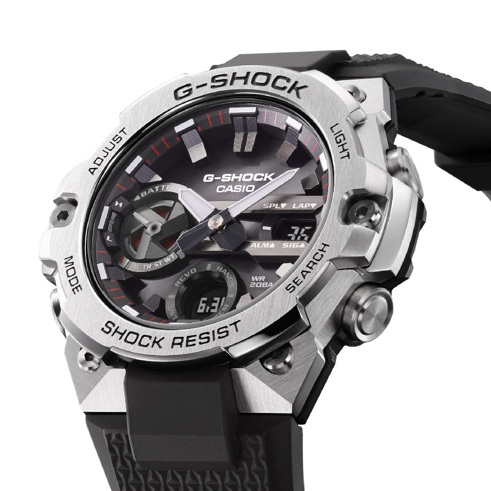 ساعت مردانه کاسیو G-SHOCK کد GST-B300S-1ADR