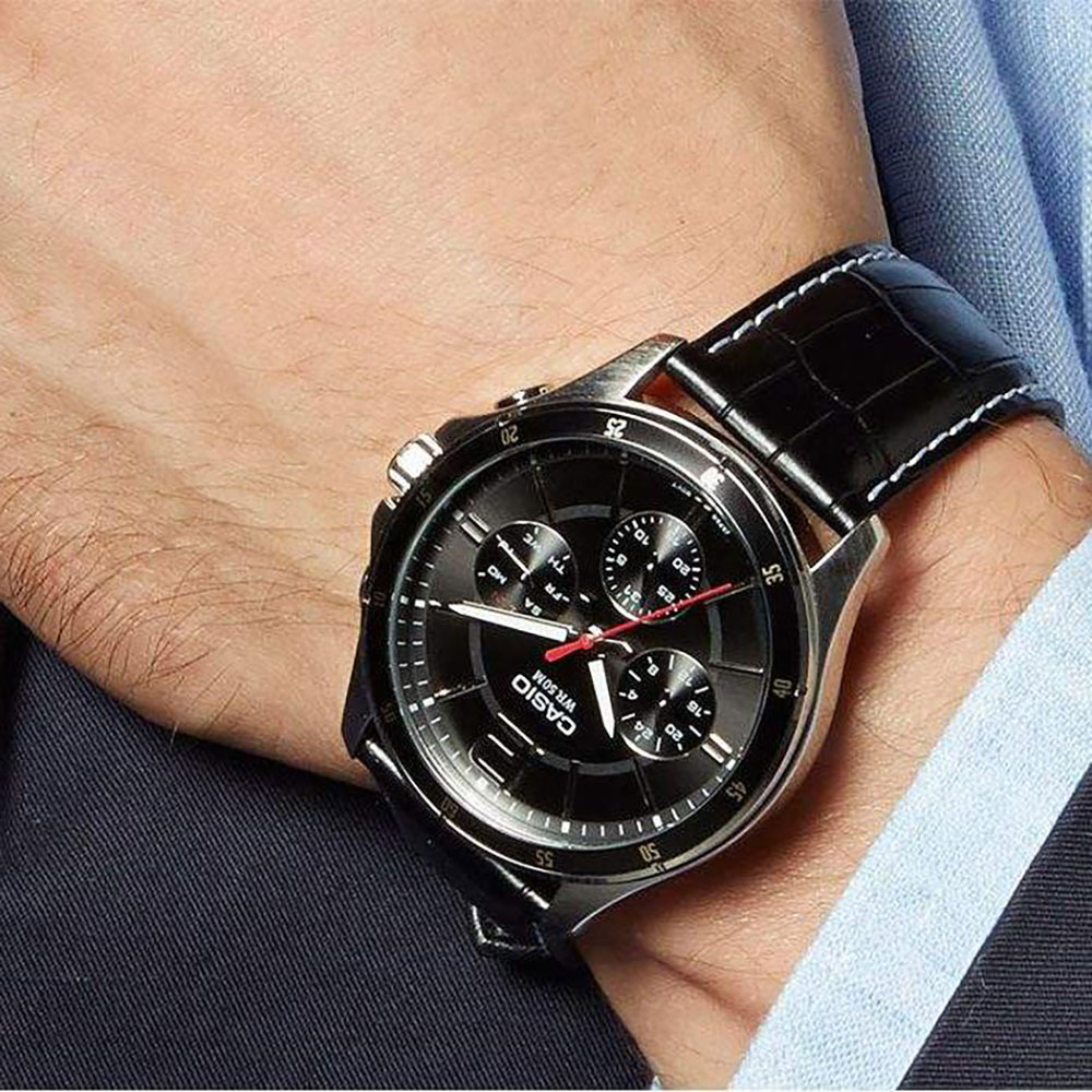 ساعت مردانه کاسیو GENERAL کد MTP-1374L-1AVDF