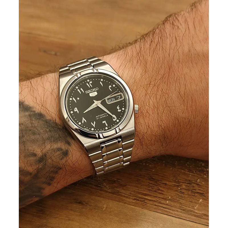 ساعت مردانه سیکو عدد ایرانی 5 Seiko - مدل SNK063J5