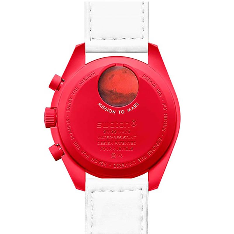 ساعت مون سواچ MISSION ON MARS - مدل SO33R100