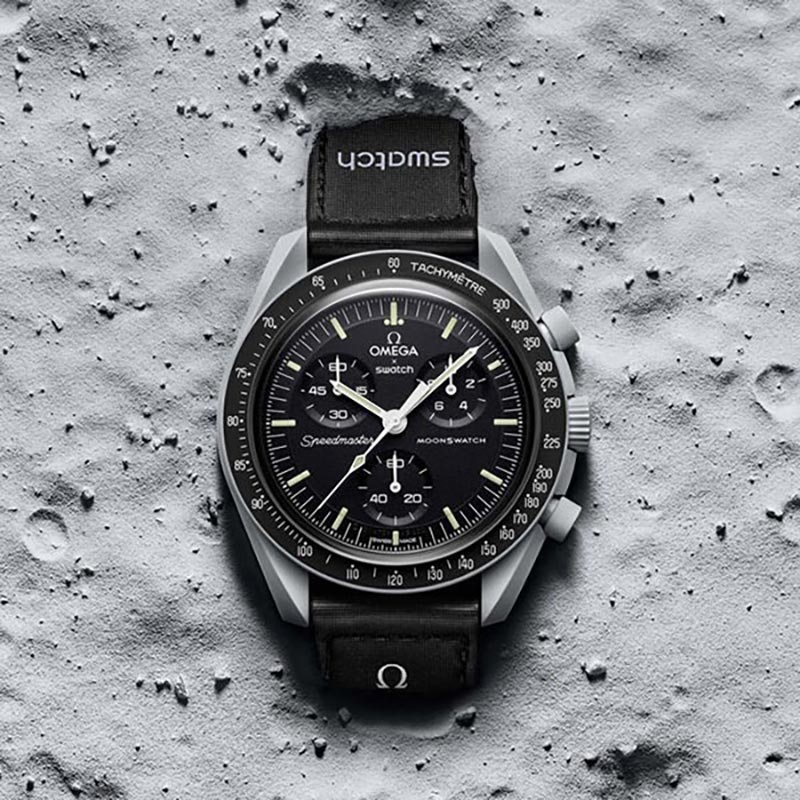 ساعت مون سواچ MISSION ON MOON - مدل SO33M100