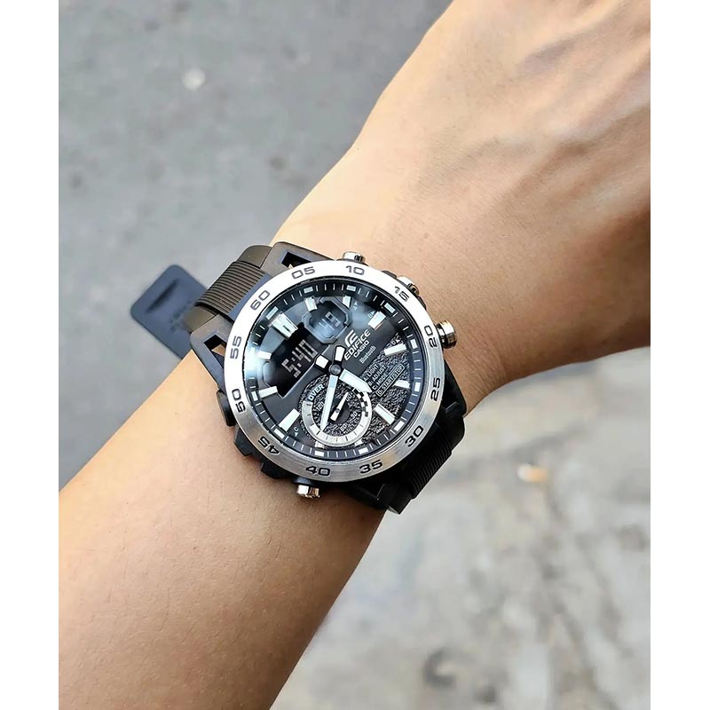 ساعت مردانه کاسیو EDIFICE کد ECB-40P-1ADF