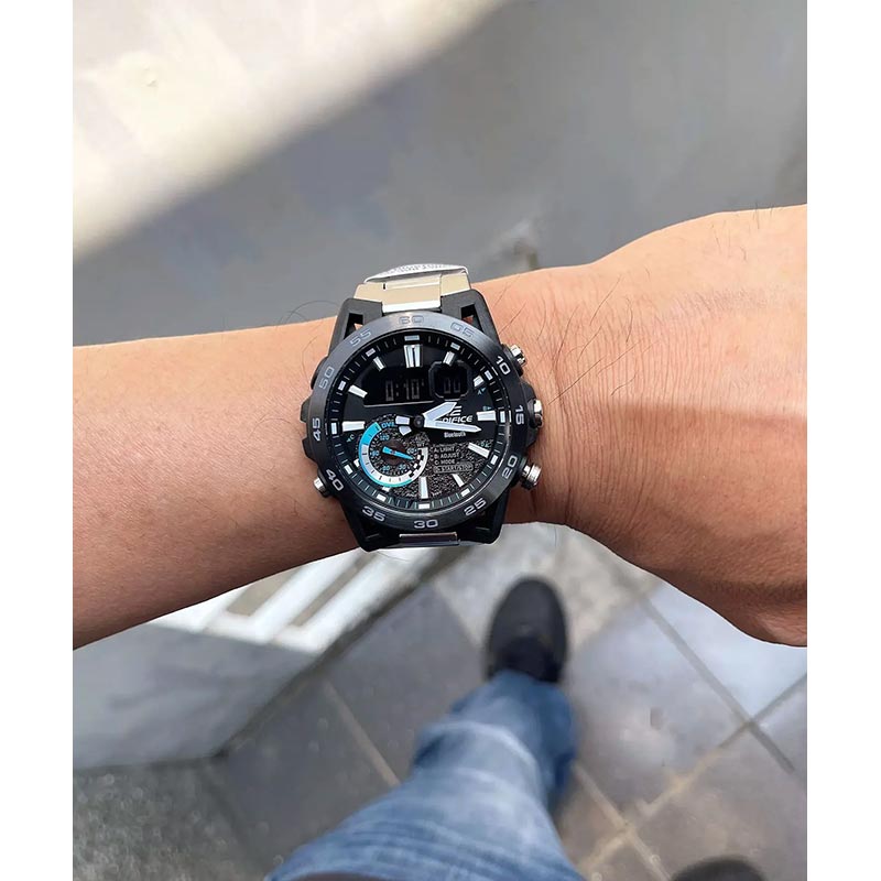 ساعت مردانه کاسیو EDIFICE کد ECB-40DB-1ADF