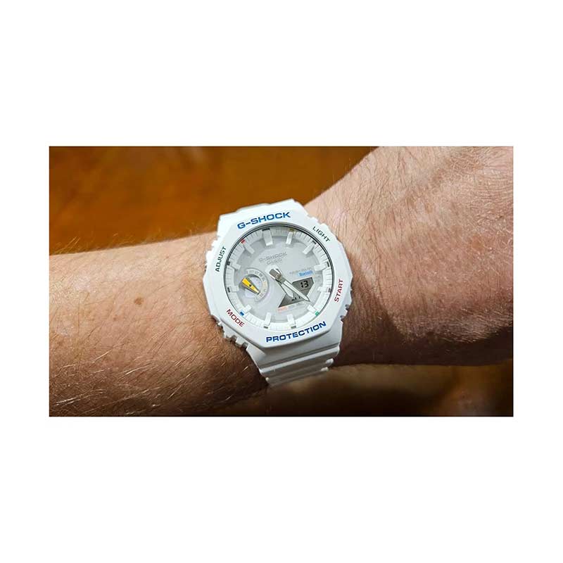 ساعت مردانه کاسیو casio کد GA-B2100FC-7ADR