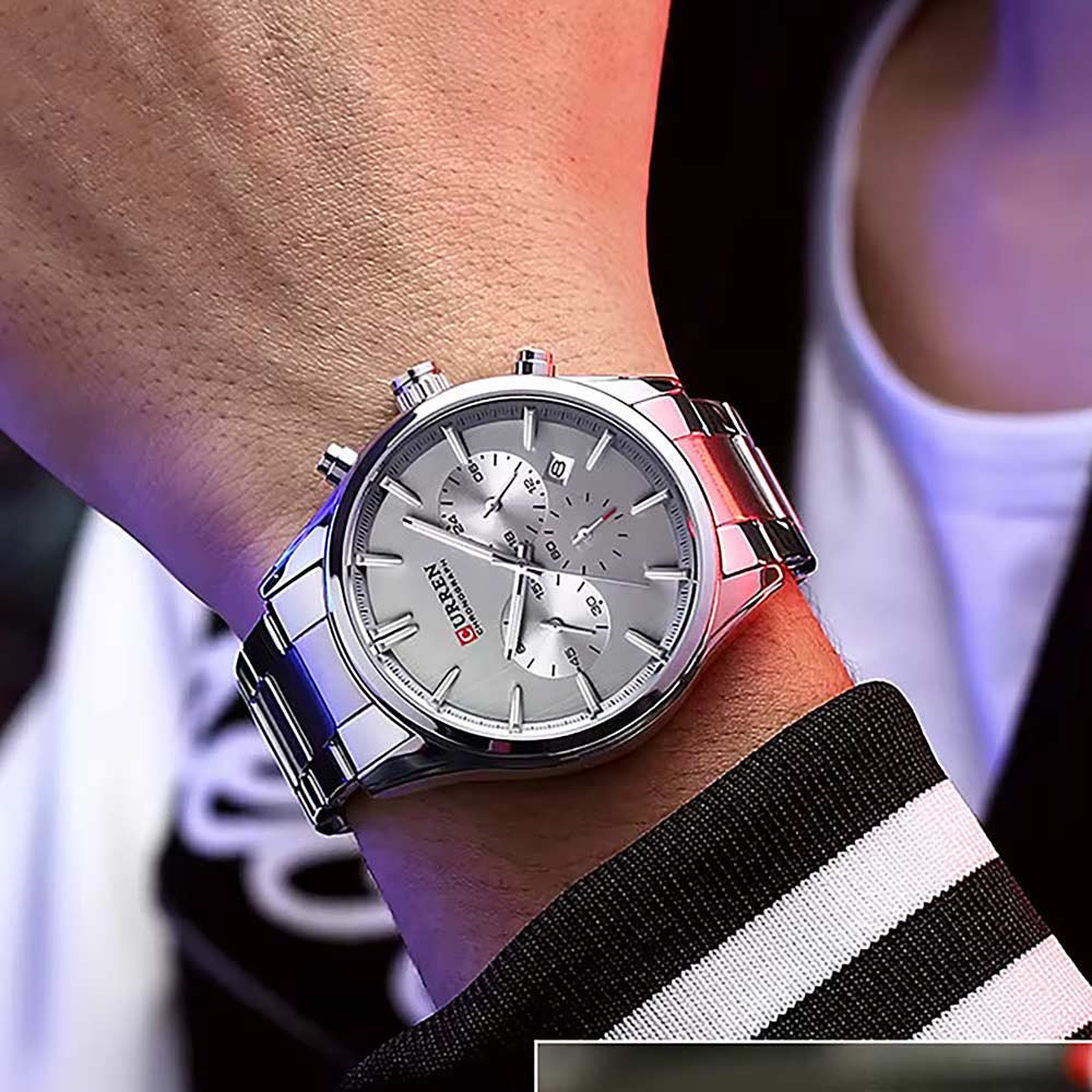 ساعت مردانه کارن کد 8446-Silver