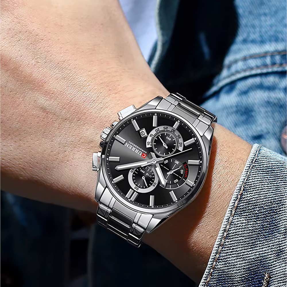 ساعت مردانه کارن کد 8475-Black