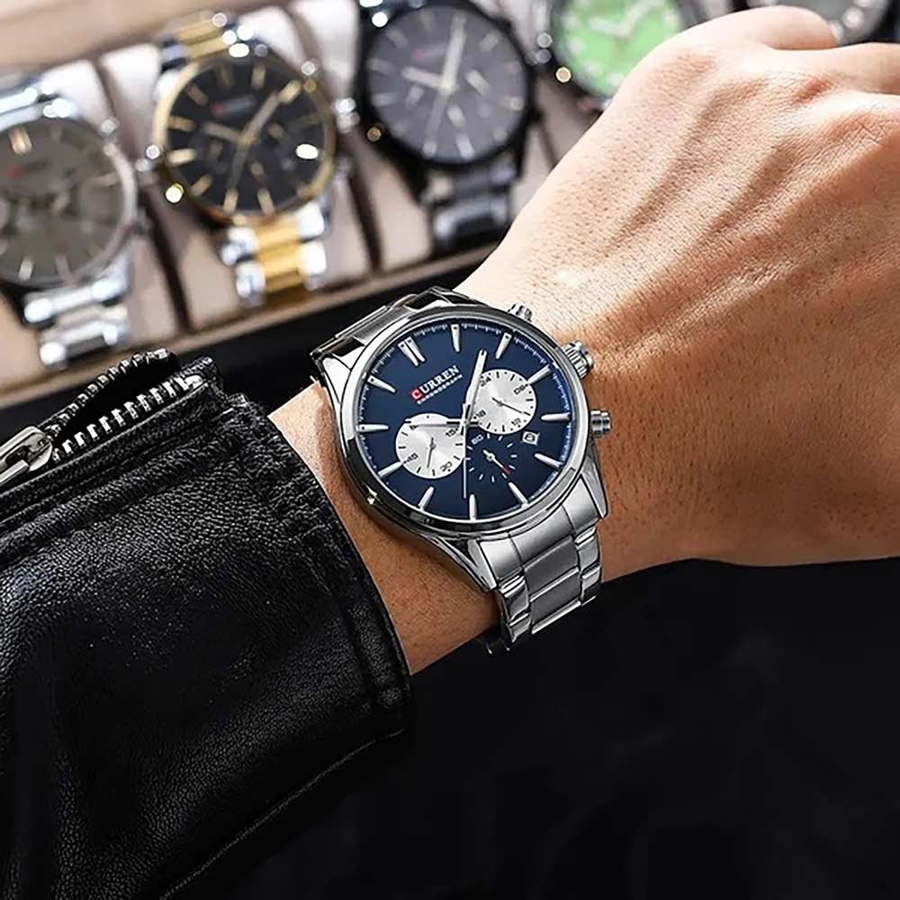ساعت مردانه کارن کد 8446-Blue