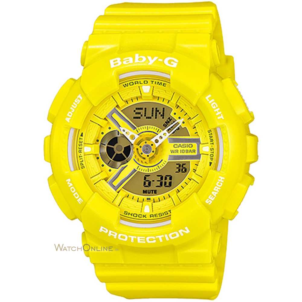 ساعت زنانه کاسیو ، زیرمجموعه Baby-G, کد BA-110BC-9ADR