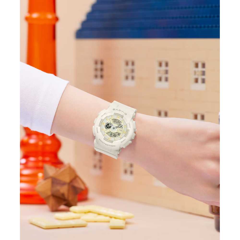 ساعت مچی زنانه کاسیو، زیرمجموعه Baby-G، کد BA-110XSW-7ADR