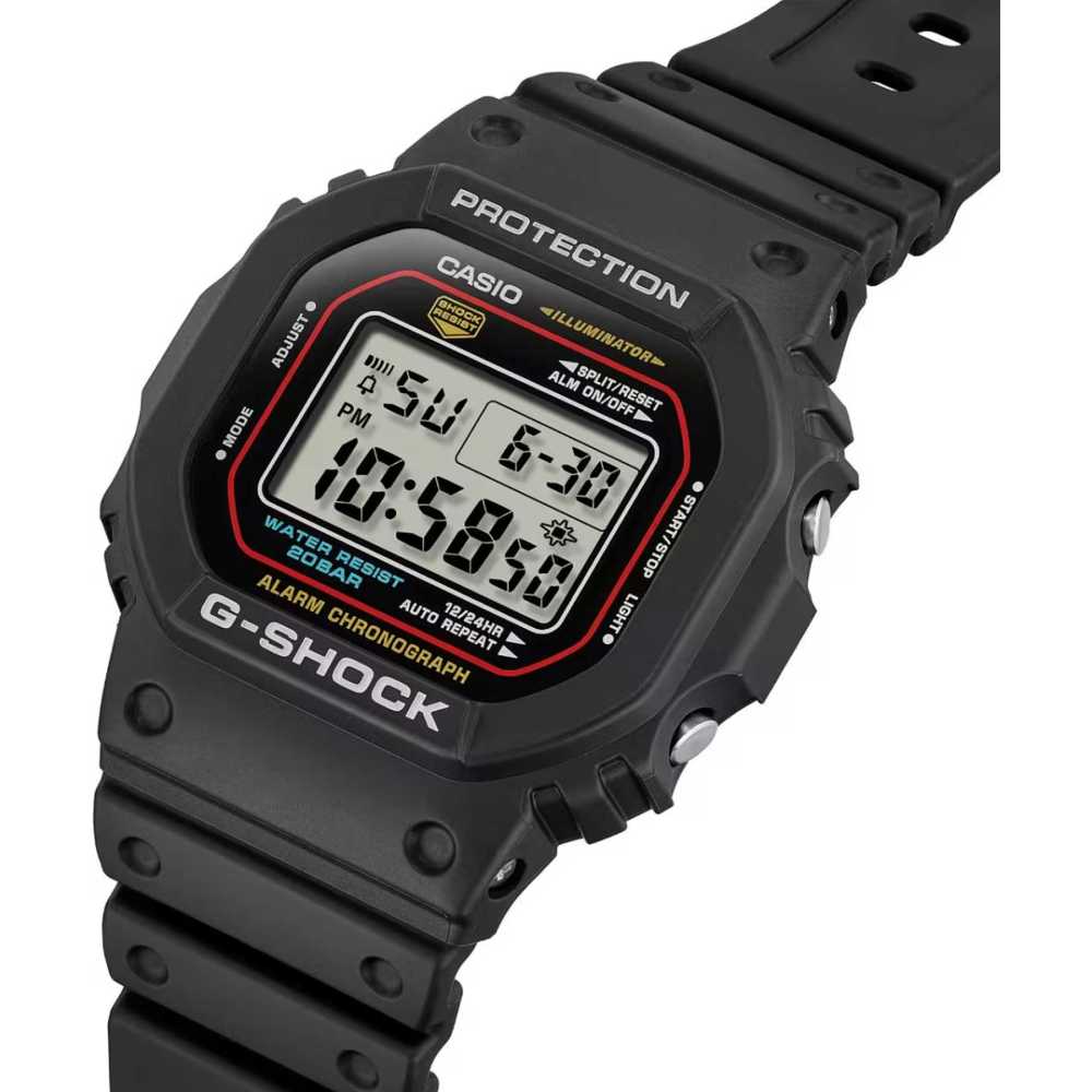 ساعت مچی مردانه کاسیو، زیرمجموعه G-Shock، کد DW-5600RL-1DR