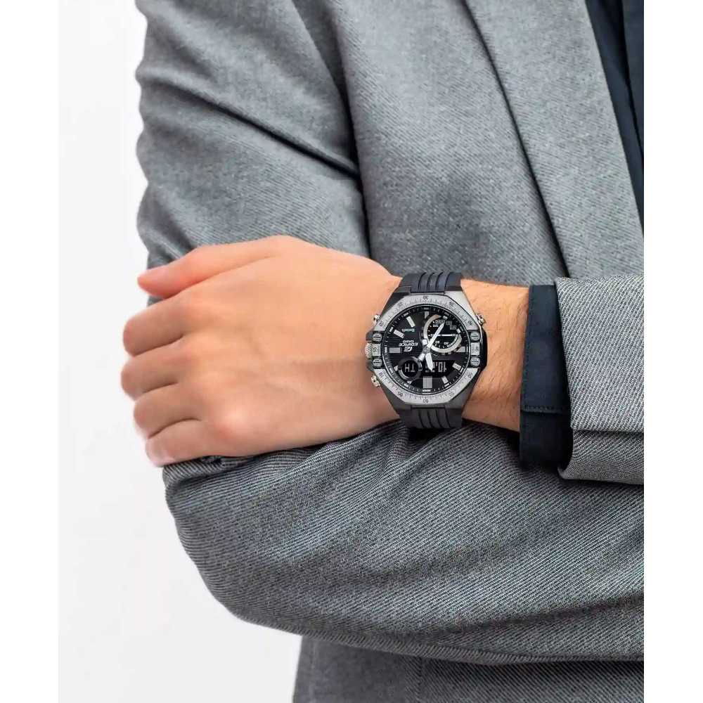ساعت مچی مردانه کاسیو، زیرمجموعه EDIFICE، کد ECB-10TP-1ADF