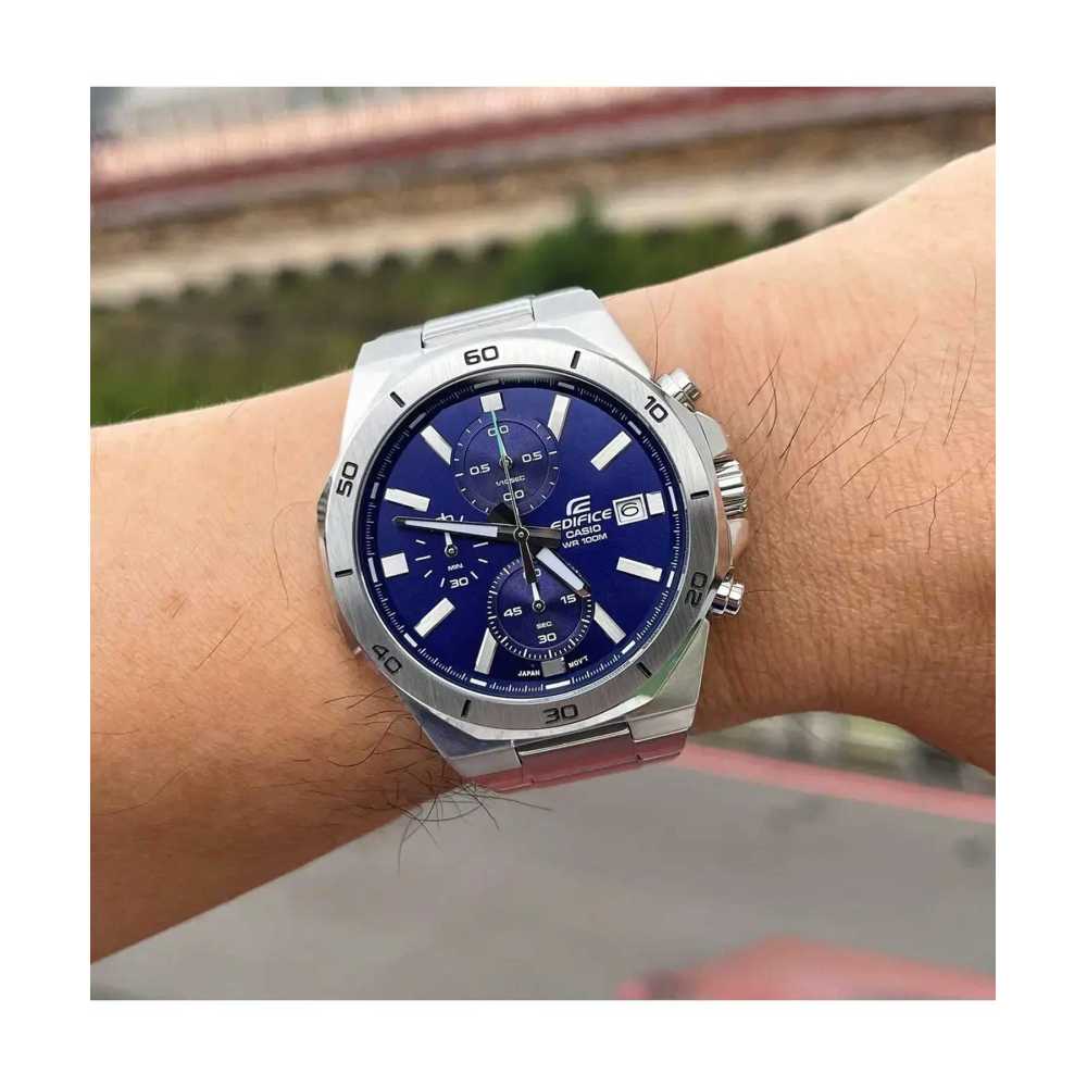 ساعت مچی مردانه کاسیو، زیرمجموعه EDIFICE، کد EFV-640D-2AVUDF