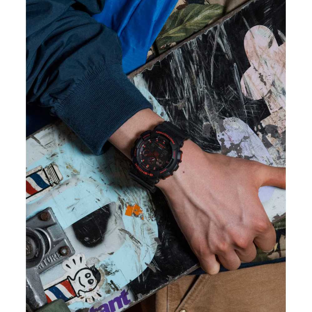 ساعت مچی مردانه کاسیو، زیرمجموعه G-Shock، کد GA-100BNR-1ADR