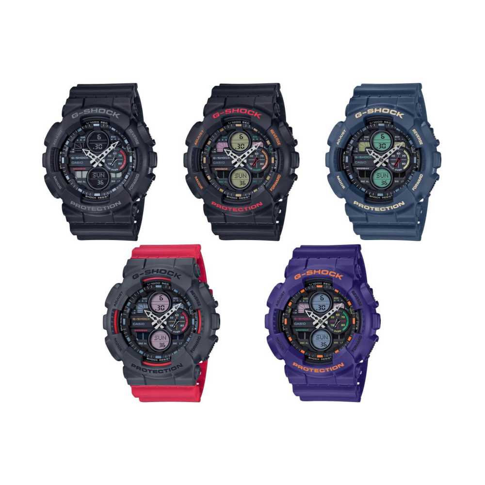 ساعت مچی مردانه کاسیو، زیرمجموعه G-Shock، کد GA-140-1A4DR