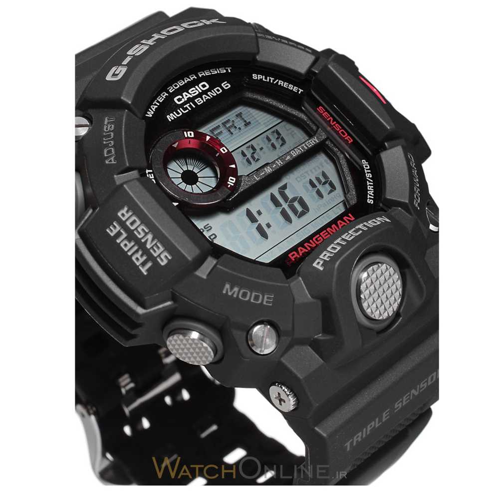 ساعت مچی مردانه کاسیو، زیرمجموعه G-Shock, کد GW-9400-1DR