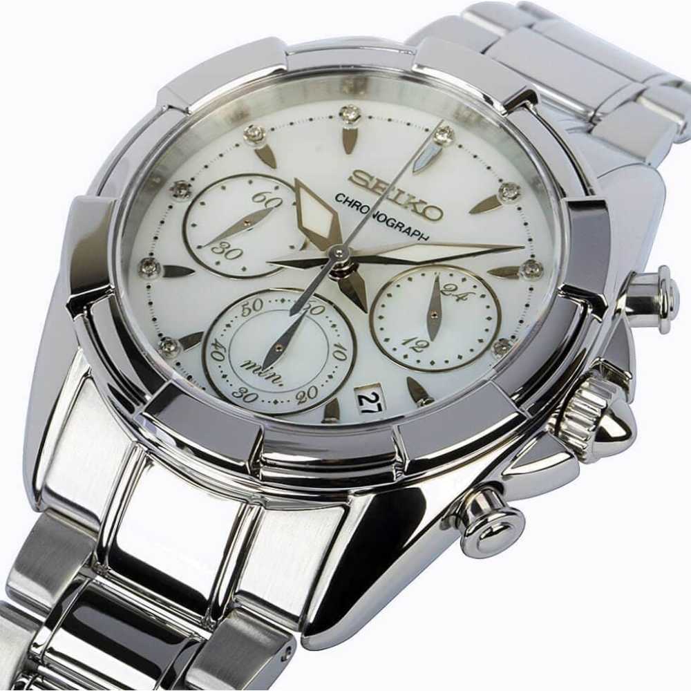 ساعت مچی زنانه سیکو، زیرمجموعه Chronograph, کد SRW807P1