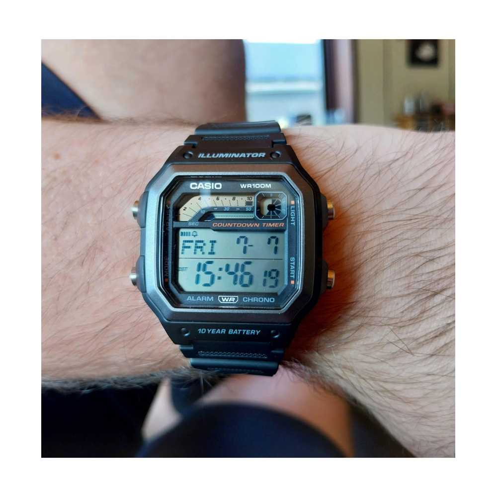 ساعت مچی مردانه کاسیو، زیرمجموعه Standard، کد WS-1600H-1AVDF