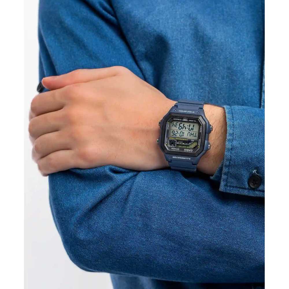 ساعت مچی مردانه کاسیو، زیرمجموعه Standard، کد WS-1600H-2AVDF