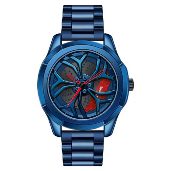 ساعت رینگ ساندا  SANDA کد 1065-blue-red 