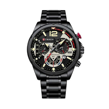 ساعت مردانه کارن کد CURREN 8395 BLACK 
