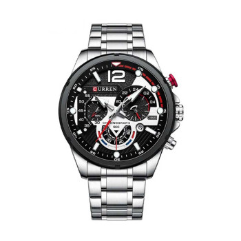ساعت مردانه کارن کد 8427 نقره ای Curren 