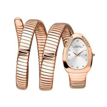 ساعت مچی زنانه فرنچ کانکشن، کد FCN0110SRGM 