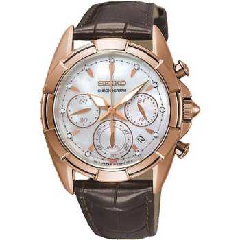 ساعت مچی زنانه سیکو، زیرمجموعه Chronograph, کد SRW784P1 